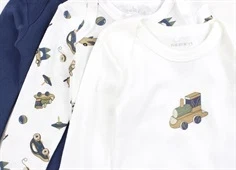 Name It dark denim body trælegetøj (3-pak)